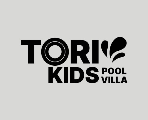 토리키즈풀빌라-사인용 로고디자인 1 torikids feature 디자인아즈 토리키즈풀빌라-사인용 로고디자인